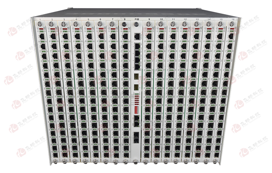 飛暢科技-960路電話光端機(jī)（8U 19英寸，SFP 1+1光備份）